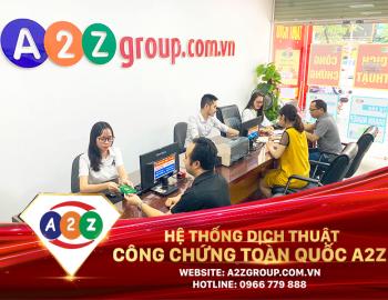 Dịch Thuật Công Chứng Tiếng Đài Loan Tại Huế – Giải Pháp Tin Cậy Từ Dịch Thuật A2Z